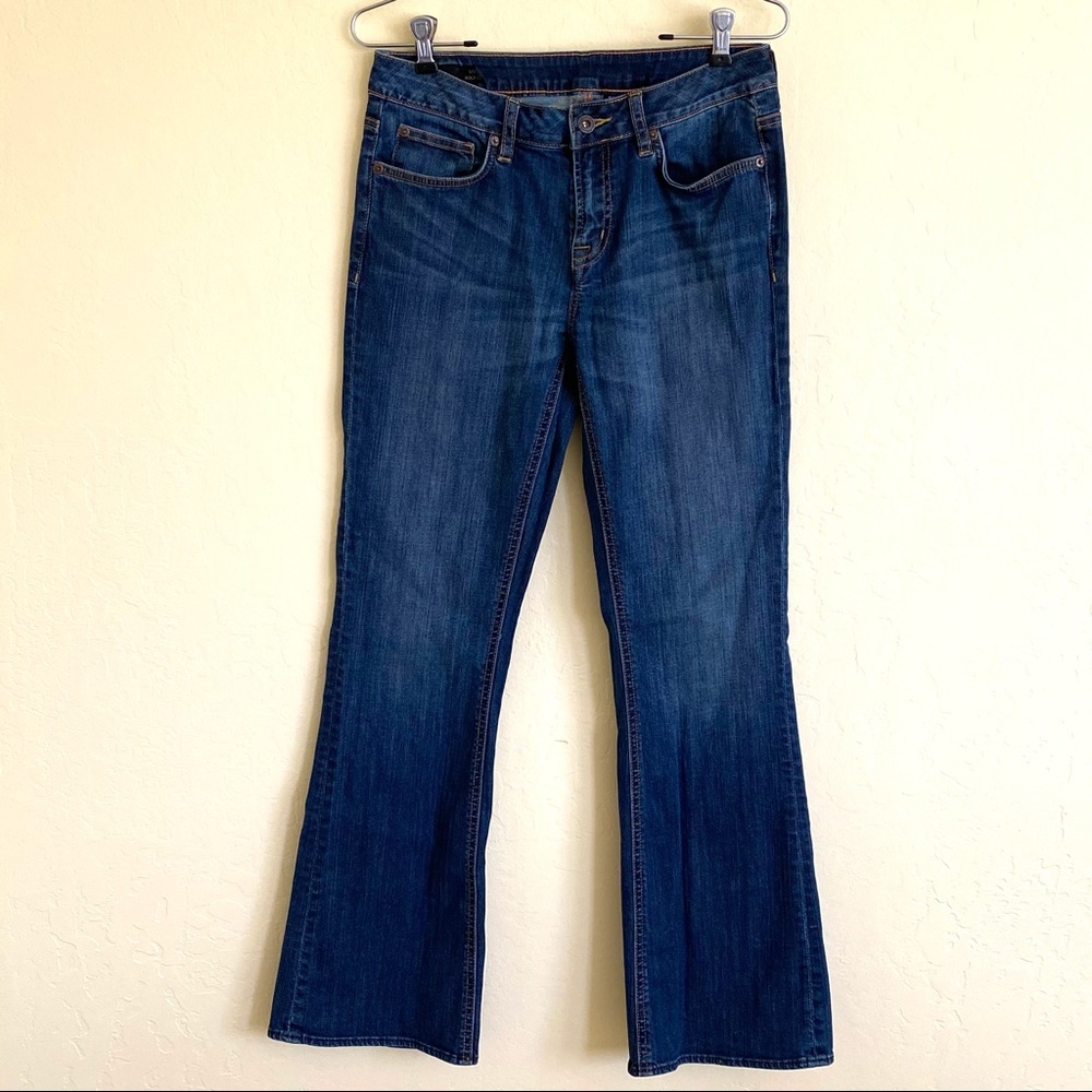 Buffalo David Bitton Mid Rise Bootcut Mega Jeans